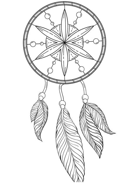 Moon Dreamcatcher Drawing At Explore Collection Of
