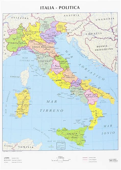 Cartina Geografica Italia Politica Formato A Cartina Aria Art Sexiz Pix