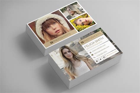 See more ideas about business cards, cards, photographer business cards. Photographer Business Card Template ~ Business Card ...