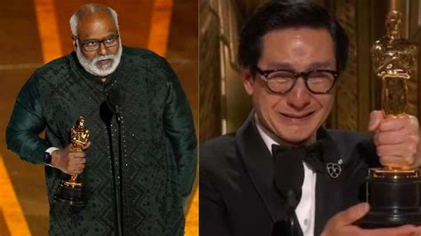Oscars 2023 From Rrrs Big Win To Ke Huy Quan Emotional Speech Here Are Best Moments From The