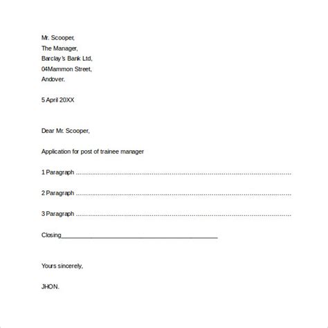 While formatting a free formal letters examples for students its format should be precise. FREE 29+ Sample Formal Business Letters Formats in MS Word ...