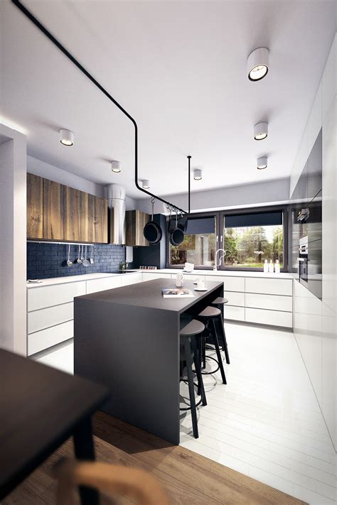These days, you can have your kitchen in virtually any color and finish possible, but for some people, too many choices can be overwhelming. Black, White & Wood Kitchens: Ideas & Inspiration