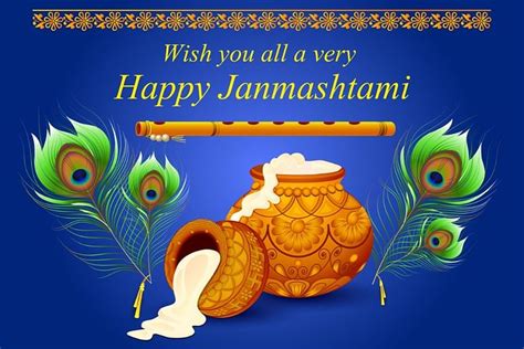 Happy Janmashtami 2023 Wishes Quotes Images Theme And Whatsapp Messages