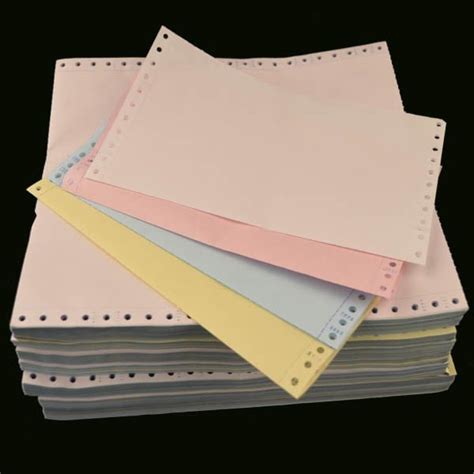 Blank 3 Ply Continuous Carbonless Printing Paper 3 Ply Ncr Computer