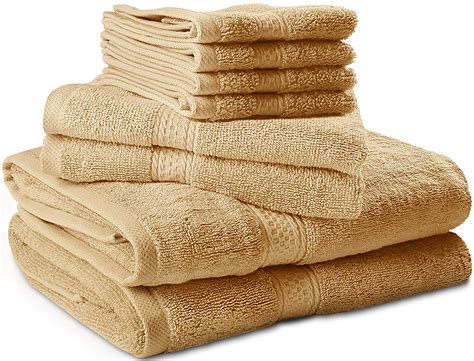 Soft on your skin, our hand towels come in a range of thicknesses, however fluffy you prefer. Premium 8 Piece Towel Set (Beige); 2 Bath Towels, 2 Hand ...