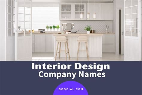 Interior Design And Construction Company Names Ideas