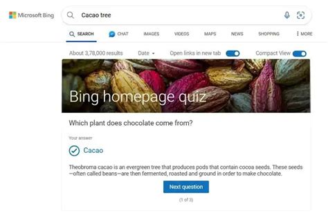 How To Play Bing Homepage Quiz And Win
