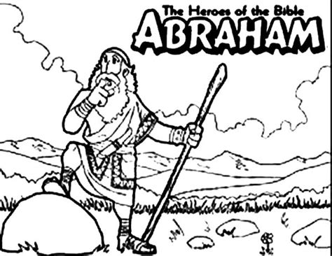 There's a new solo that mr. Abraham Bible Coloring Pages at GetColorings.com | Free ...