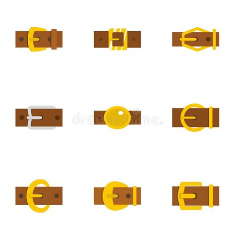 Belt Buckle Icons Stock Illustrations 774 Belt Buckle Icons Stock