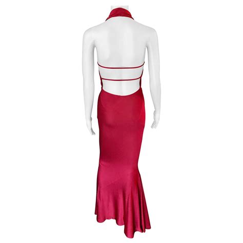 Buy Red Halter Dress In Stock