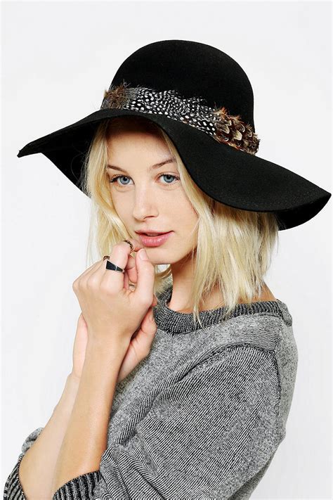 Urban Outfitters Christys Hats Kearny Floppy Hat In Black Lyst