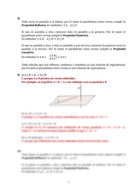 SOLUTION Matematicas Resoluci N Del Apunte Punto Recta Y Plano Studypool