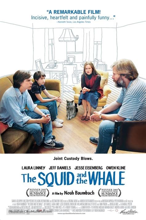the squid and the whale 2005 movie poster