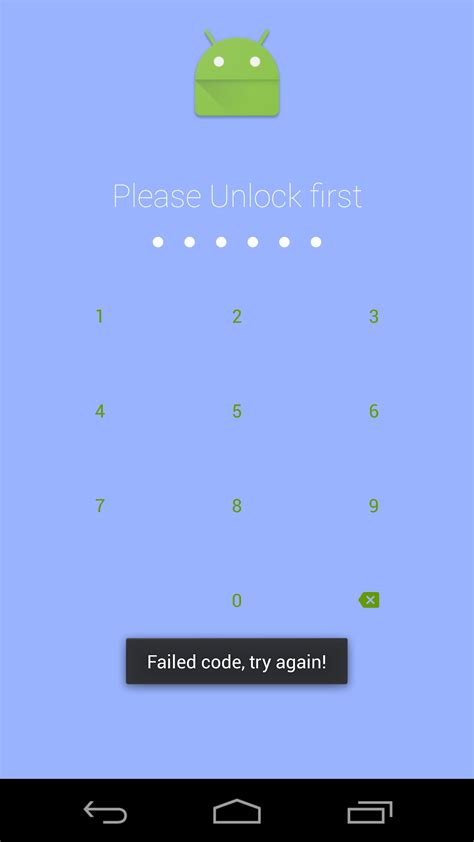 Android Simple Lock Screen With An External Library Learn Programming