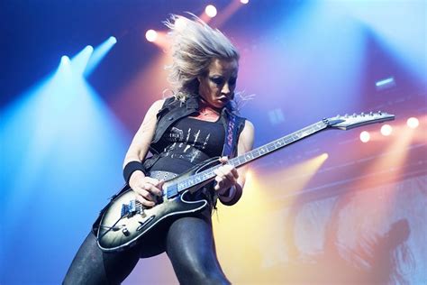 Lzzy Hale And Nita Strauss Perform At Wwe Evolution Pay Per View