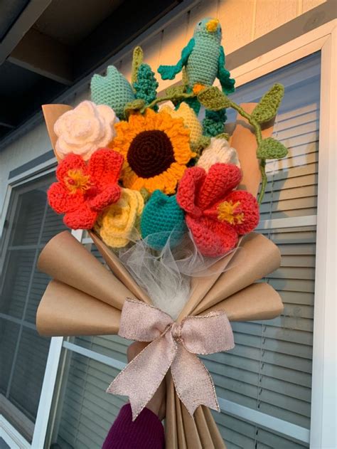Paradise Bouquet 🌺🌴 Crochet Flower Tutorial Crochet Flower Patterns