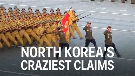 North Korea S Wackiest Claims Youtube