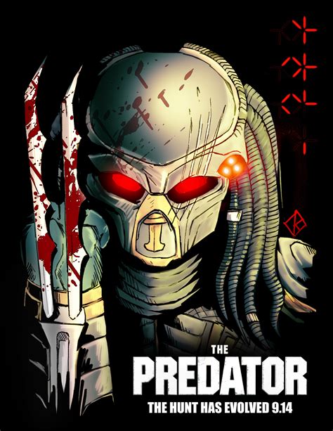Artstation The Predator 2018 Fan Art