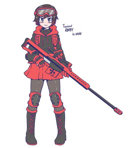 Tactical Rwby By Kare Barrett M82 Rgunime