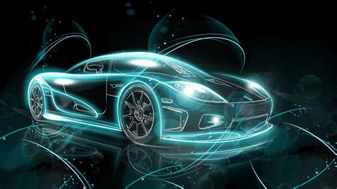 Cool Neon Cars Wallpapers Wallpaper Cave