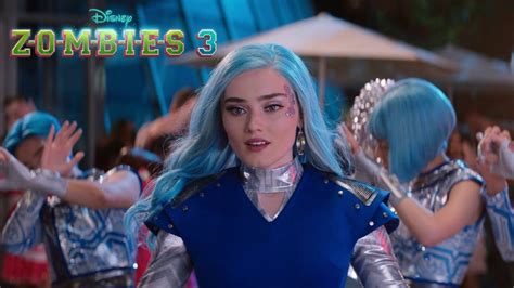 Zombies 3 Addison Transforms Into An Alien Clip Streaming Now On Disney Youtube