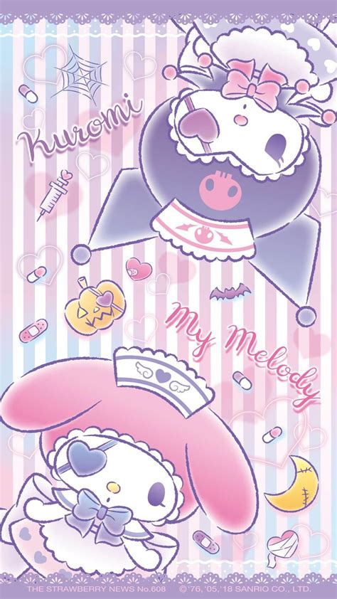 My Melody Kuromi Wallpapers Top Free My Melody Kuromi Backgrounds