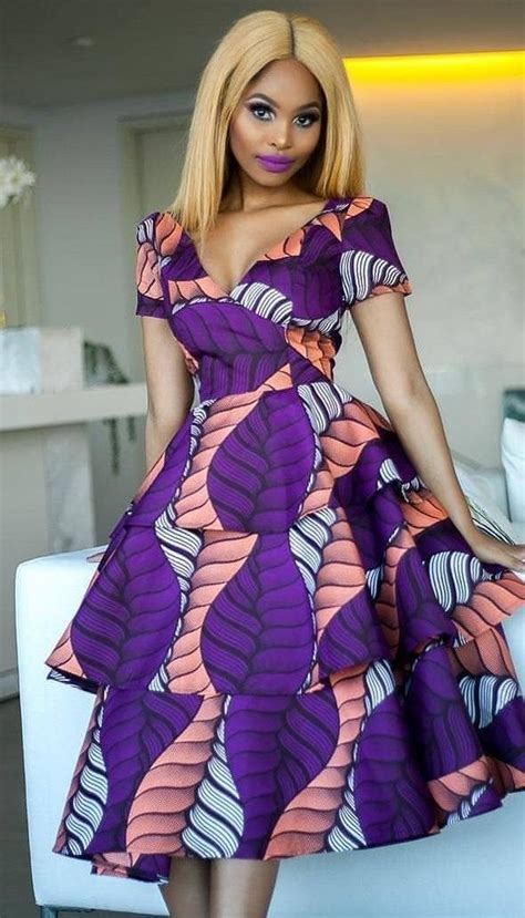 La conception de cette robe permet à votre enfant . Pin by laetitia akohi on Ankara Styles ️ | African dresses ...