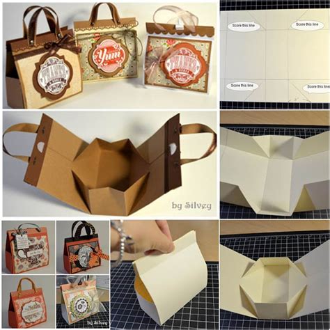 Simple craft tutorial to make a pretty box for storage. How to Make Beautiful Chocolate Gift Packing Easily