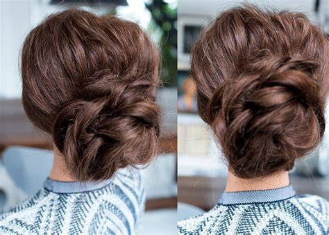 15 Best Quick Easy Updo Hairstyles For Thick Hair