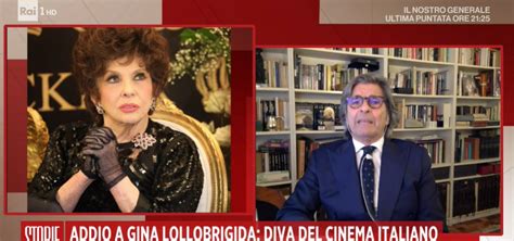 Roberto Alessi Gina Lollobrigida è arrivata a 95 anni grazie ad