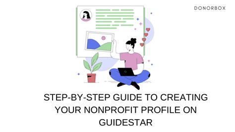 How To Create And Update Your Nonprofits Guidestar Profile