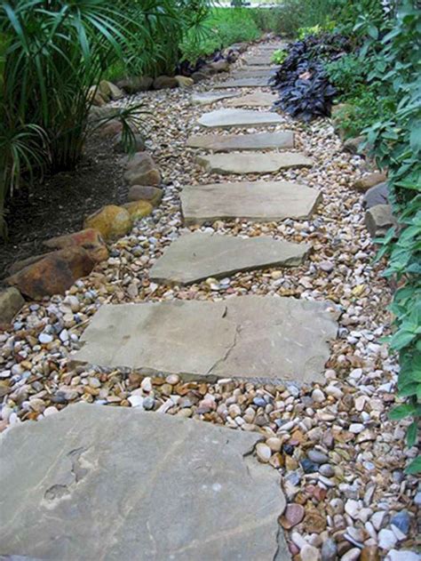 35 Nice Garden Stepping Stone Design Ideas Easy Backyard Landscaping