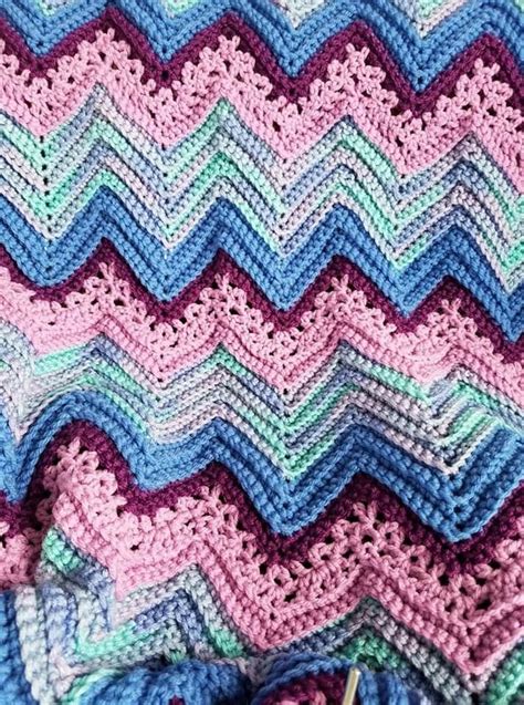 Pin By Cheryl Rogers On Colorful Afghans Crochet Blanket Blanket