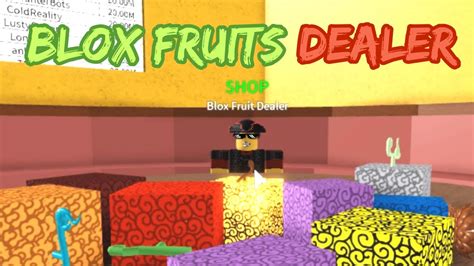 Becoming A Devil Fruit Dealer For A Day Roblox Blox Fruits Youtube