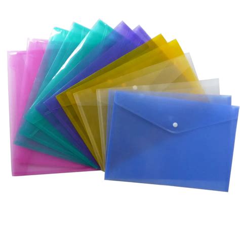 Buy A4 Clear Document Bag Paper File Folder Stationery