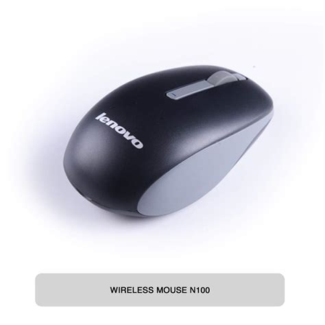 Lenovo N100 Wireless Mouse Black National Cabel Co