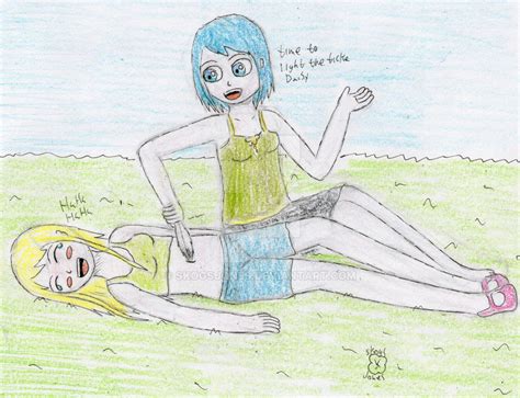 Tickle Fight Round To Time To Lit The Tickle By Skogsjones On Deviantart