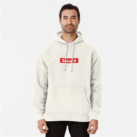 Just Gonna Send It Pullover Hoodie By Debbiexbenson Redbubble