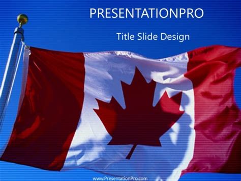 Canada Powerpoint Template Presentationpro