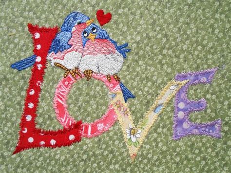 Lovebirds Machine Embroidery Designs Embroidery Designs Kids Rugs