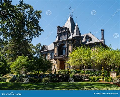Tudor Mansion Winery Building Stock Image Image Of Lawn Countryside