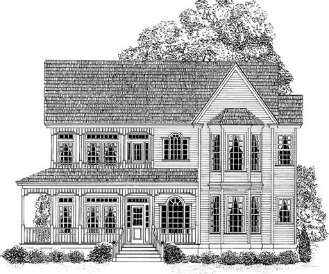 Eplans Victorian House Plan Relaxing Front Porch 2682 Square Feet