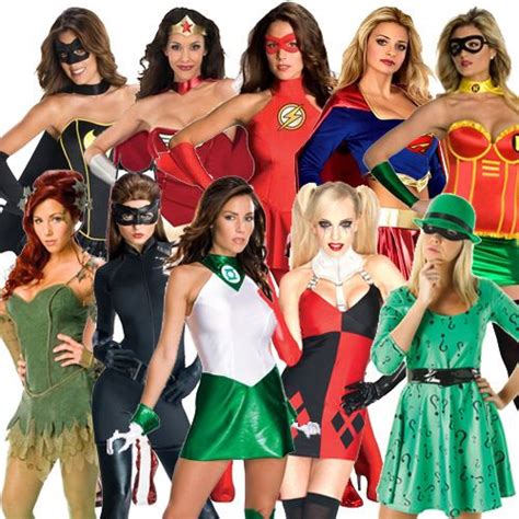 Details About Ladies Adult Licensed Superhero Fancy Dress Costume Halloween Outfit New Mask