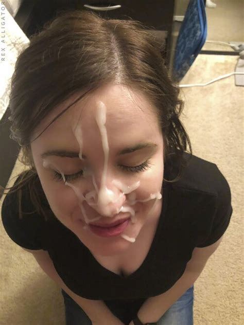 Thick Cum Facial For Brunette Girlfriend 3 Porno Photo Eporner