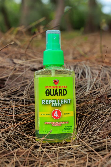 Mosquito Guard 4 Oz Fl Mosquito Repellent Spray For Body Natural