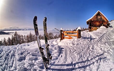 Free Download Winter Snow Landscape Nature Ski Wallpapers Hd Desktop