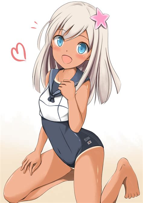 In the previous step, we have mentioned how you can achieve a light blue shade by bleaching your hair first. KanColle, RO-500, by kuroganeruto | Anime / KanColle ...