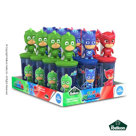 Pj Masks Drink And Go With 10g Candies Relkon