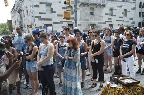 Protesters Demand Removal Of Central Park Statue Of 19th Century Doctor Who Experimented On