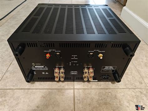 Rotel Rb 1590 Power Amplifier Black Current Model Photo 4436285 Us